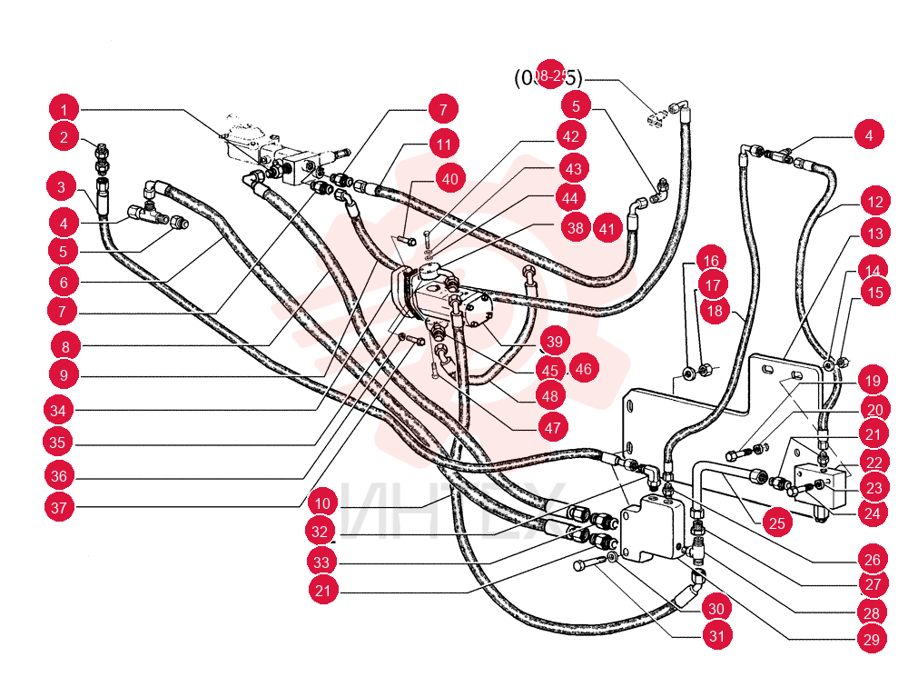 HYD CONNECTOR 75257337