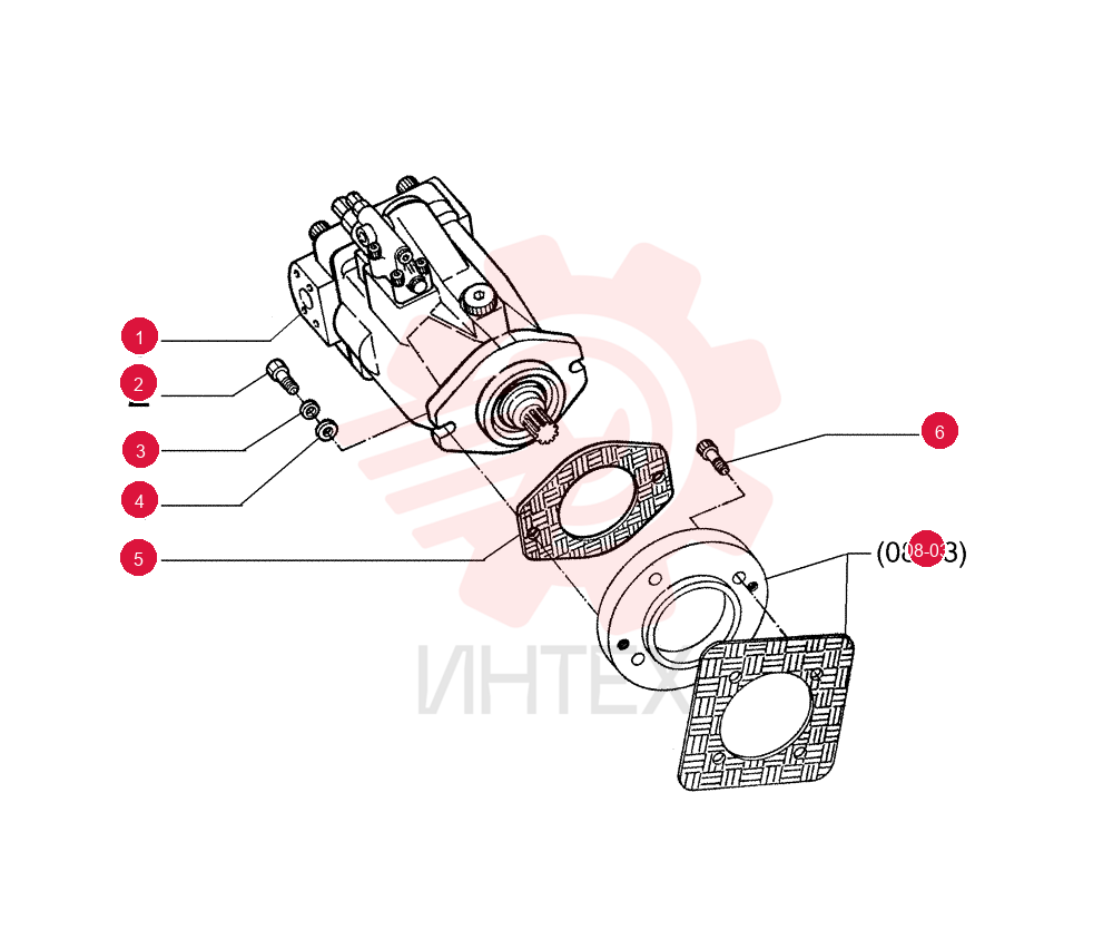 HYDRAULIC PUMP,90 CC