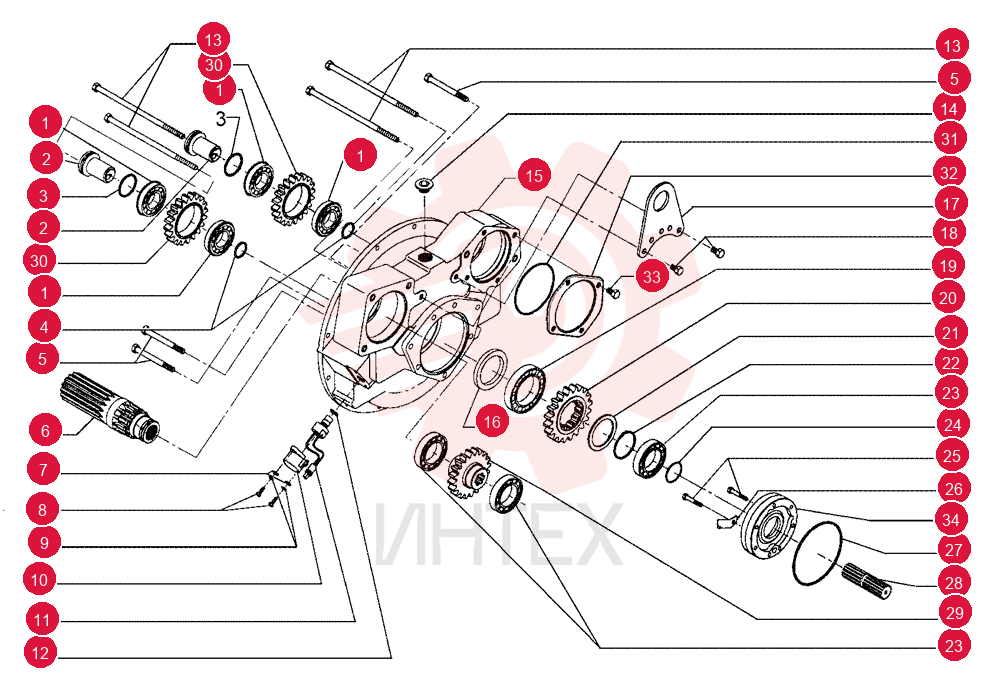 BEARING,40mm ID x 80mm OD x 18mm W