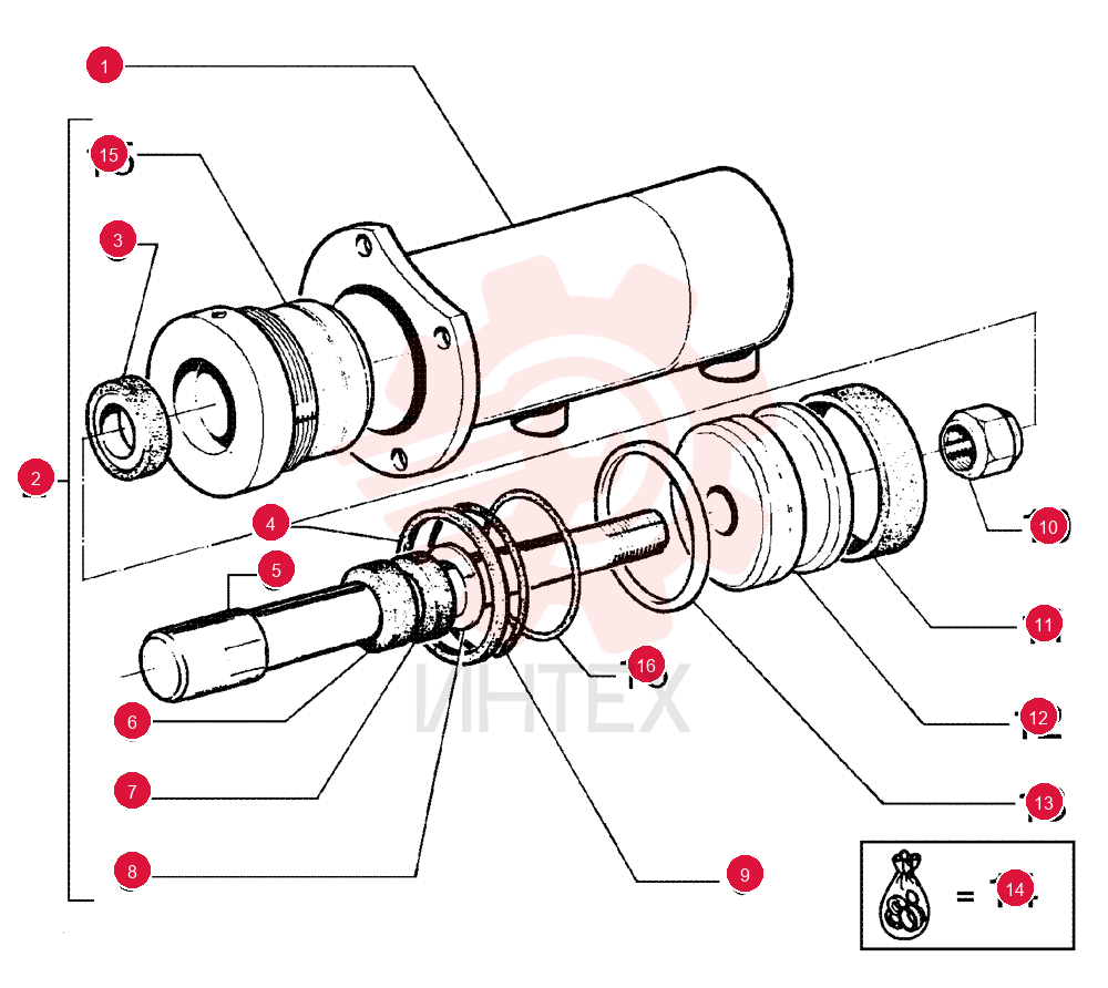 CYLINDER,66.3mm Bore Dia