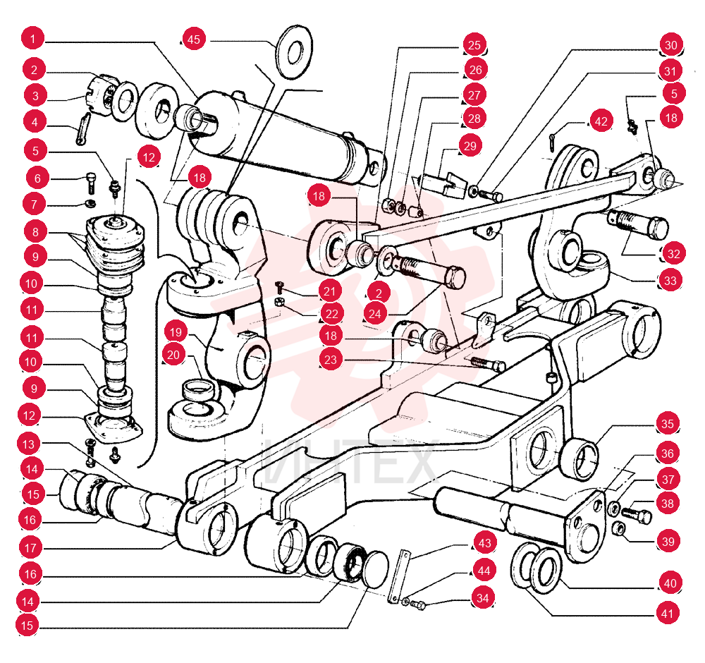 Схема (F200) - MOTOR GRADER (12/04-)