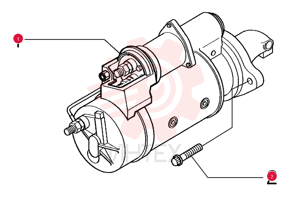STARTER MOTOR,24V