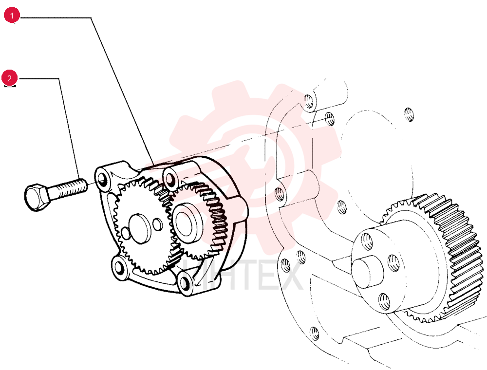 ENGINE OIL PUMP 75286160