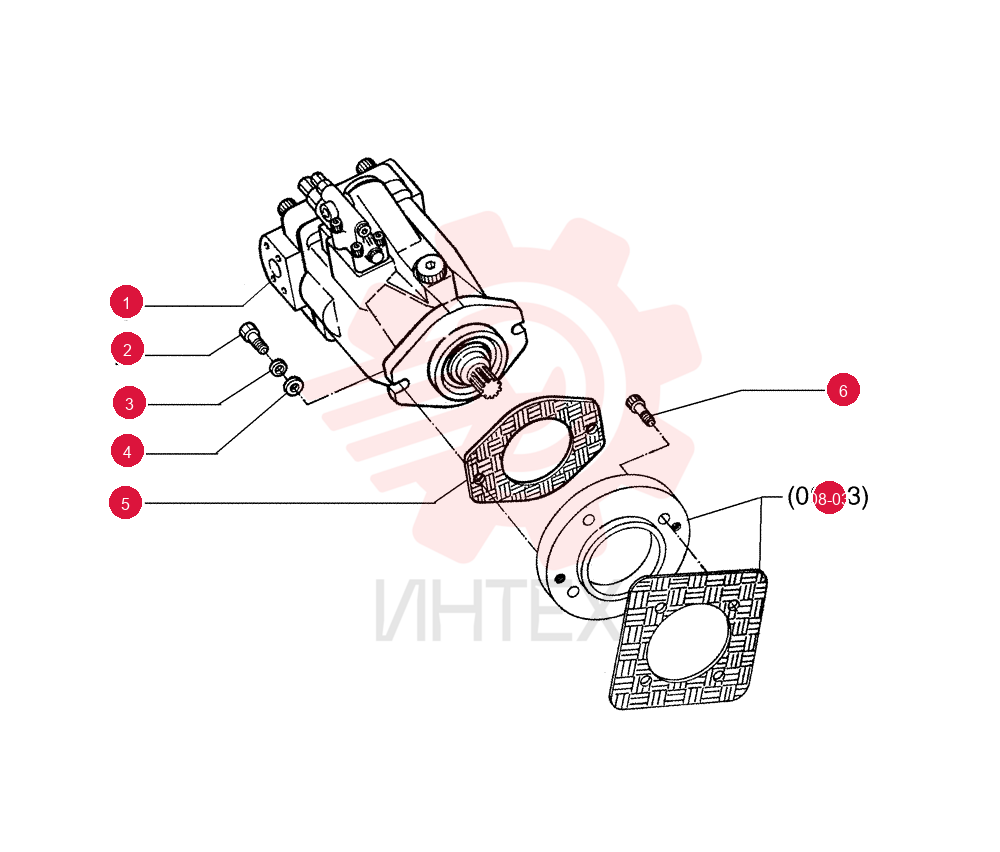 HYDRAULIC PUMP,90 CC
