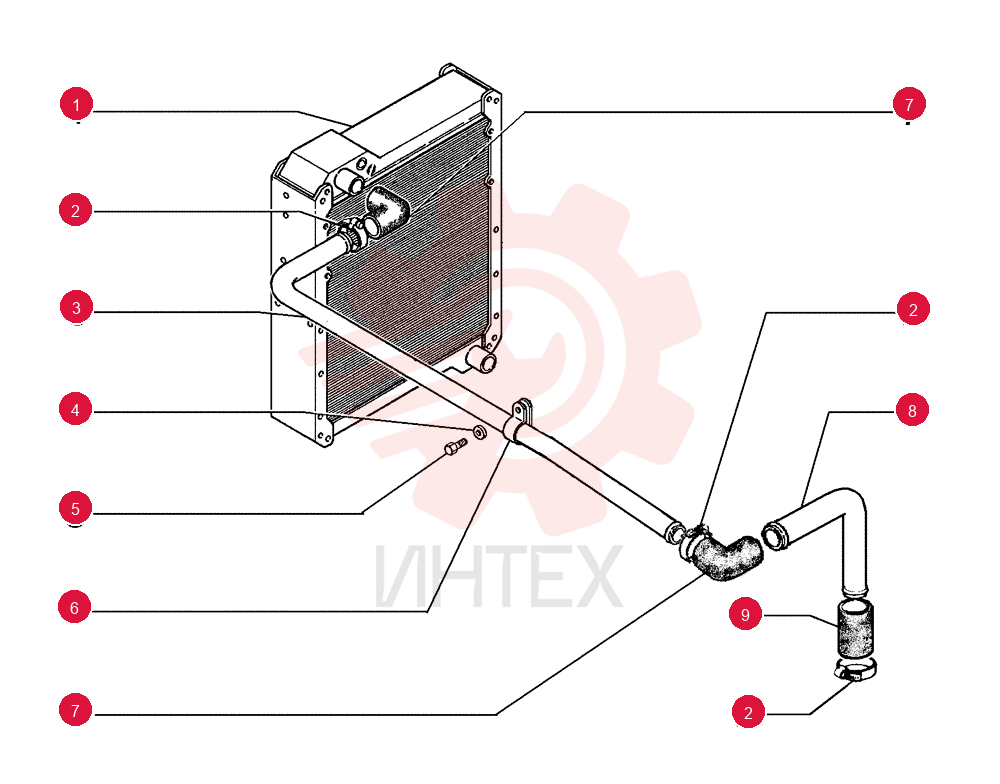 RADIATOR 73164343