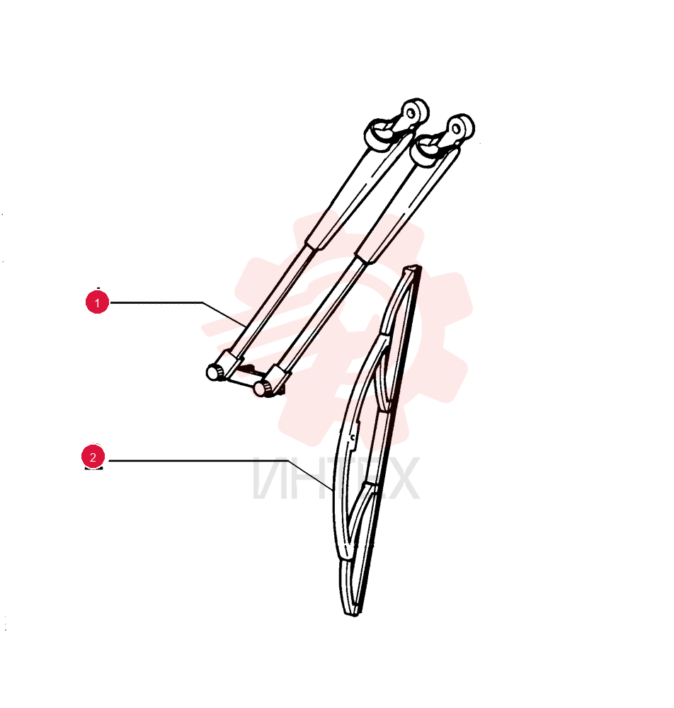 WIPER ARM 75313346