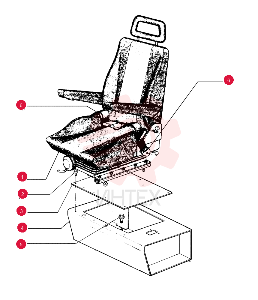 DRIVER SEAT 75251625