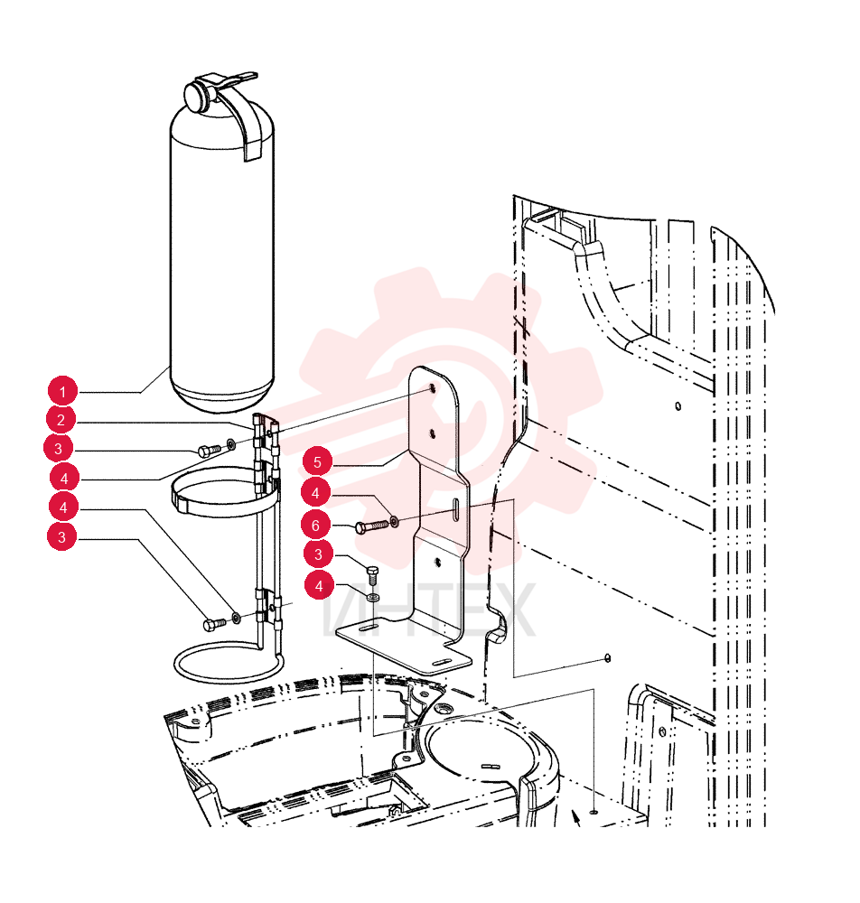 FIRE EXTINGUISHER 75245052
