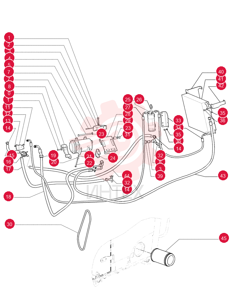 SCREW,Hex, M10 x 50mm, Cl 10.9