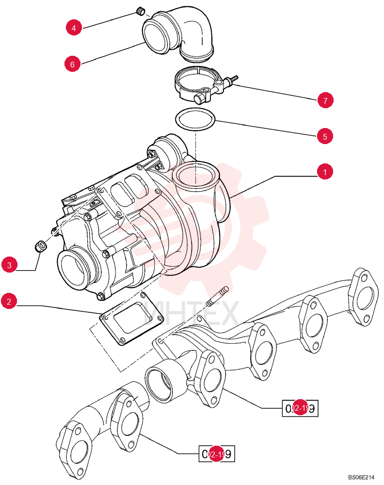 TURBOCHARGER 84349669