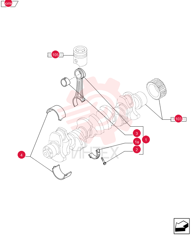 ASSY Contains Ref.1A, 2, 3