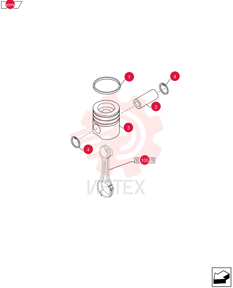 PISTON RING 2854603