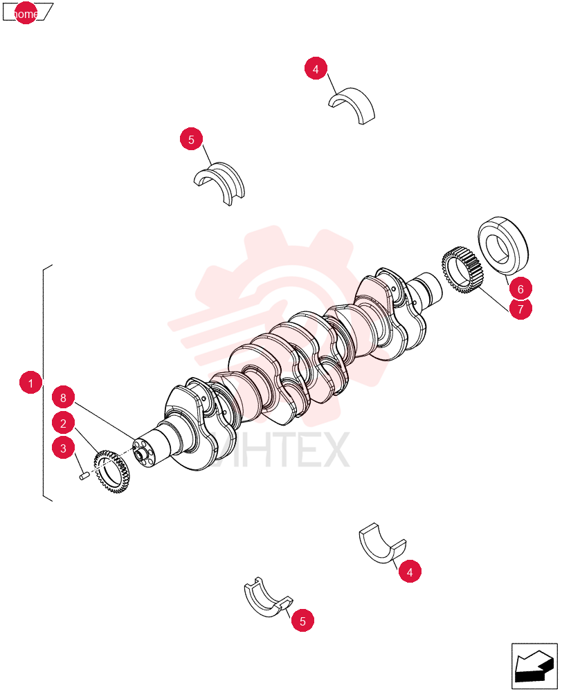 CRANKSHAFT 2852305