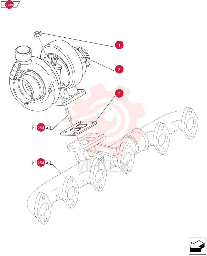 FLANGE NUT 4899086