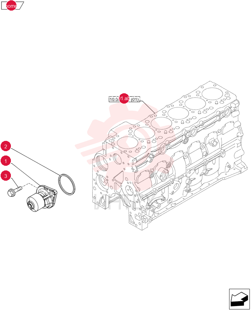 WATER PUMP 2852114
