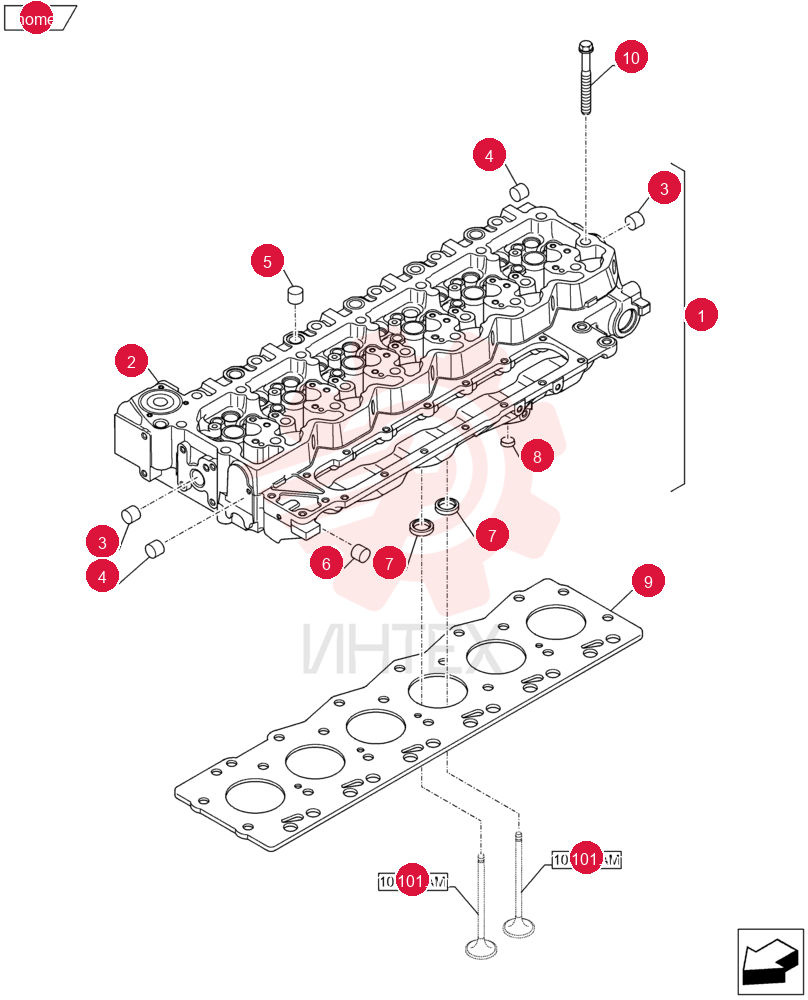 CYLINDER HEAD 2831274