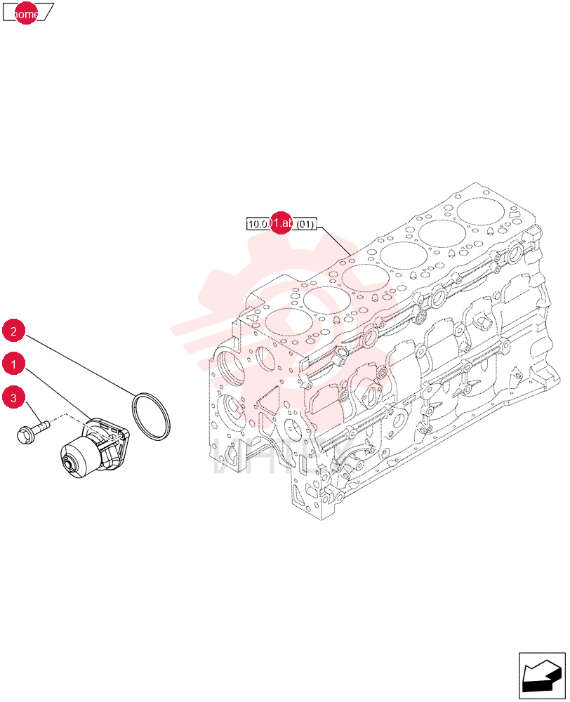 WATER PUMP 2852114