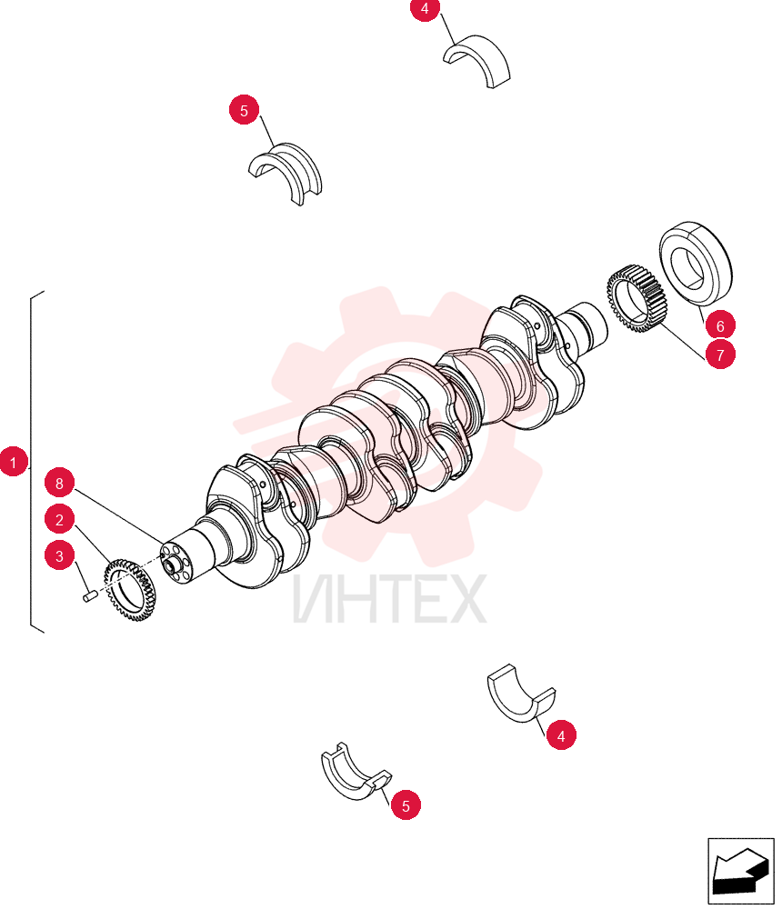 CRANKSHAFT 2852305