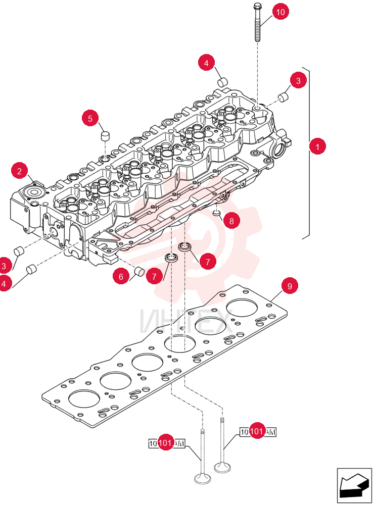 CYLINDER HEAD 2831274