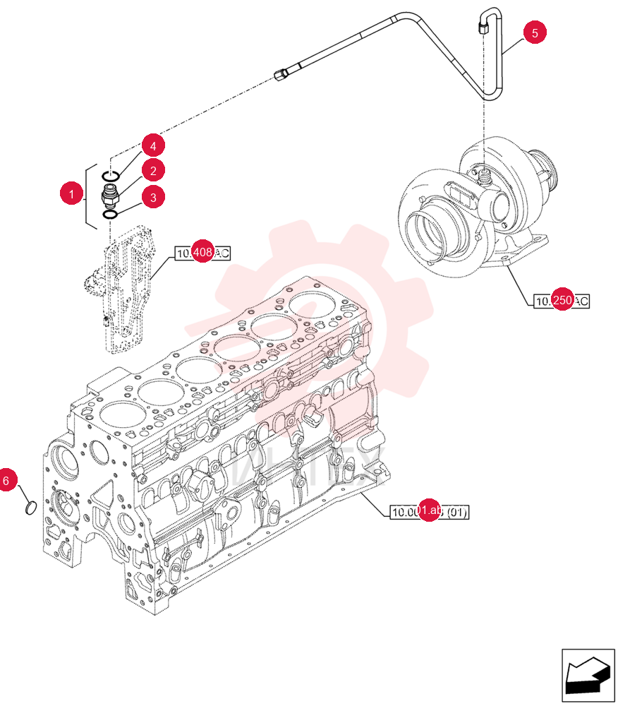 HYD CONNECTOR 2857015