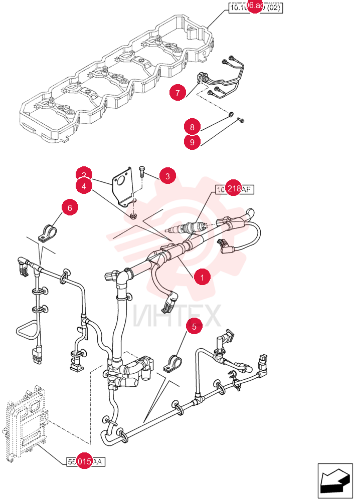 WIRE HARNESS 2854598