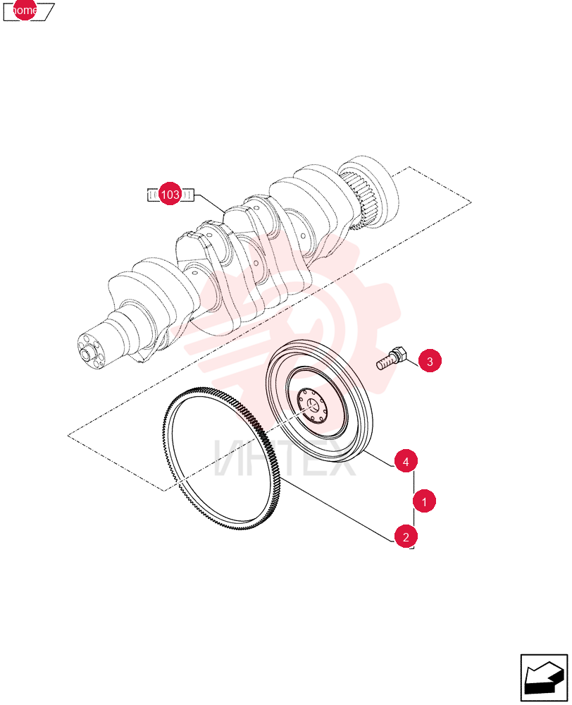 ENGINE FLYWHEEL