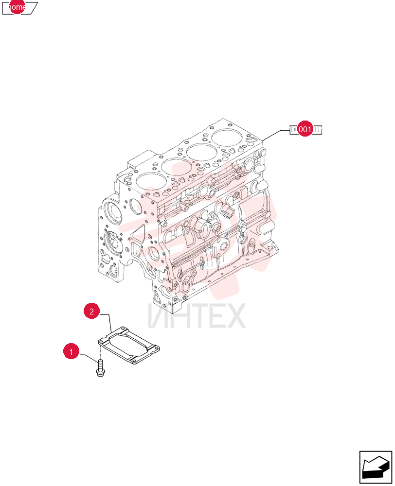 SCREW,Hex Flg, M10 x 1.5 x 25