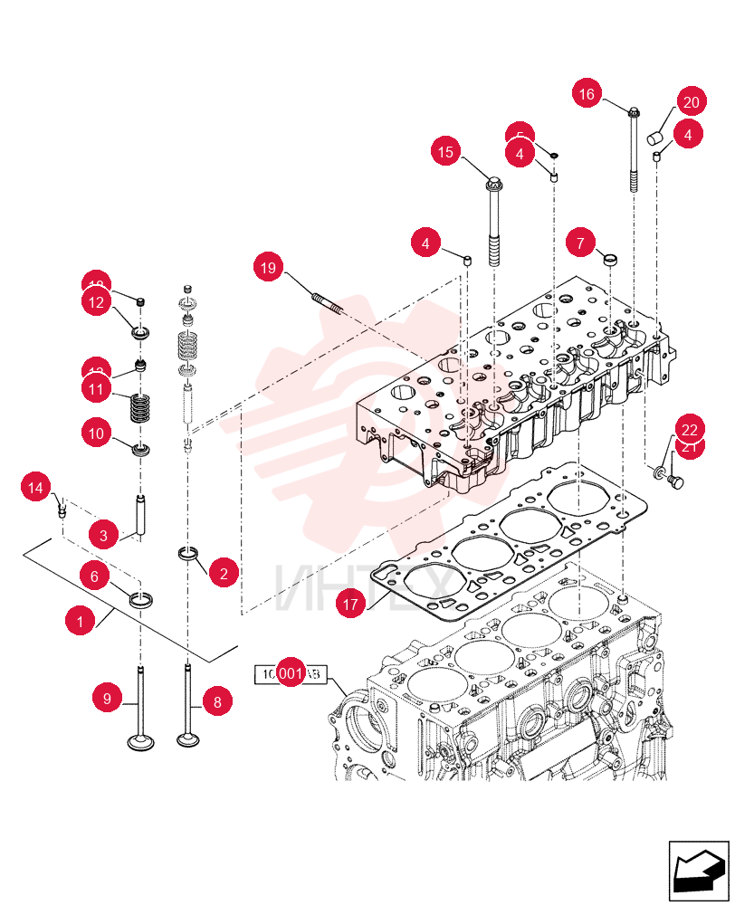 CYLINDER HEAD,4 Cylinder