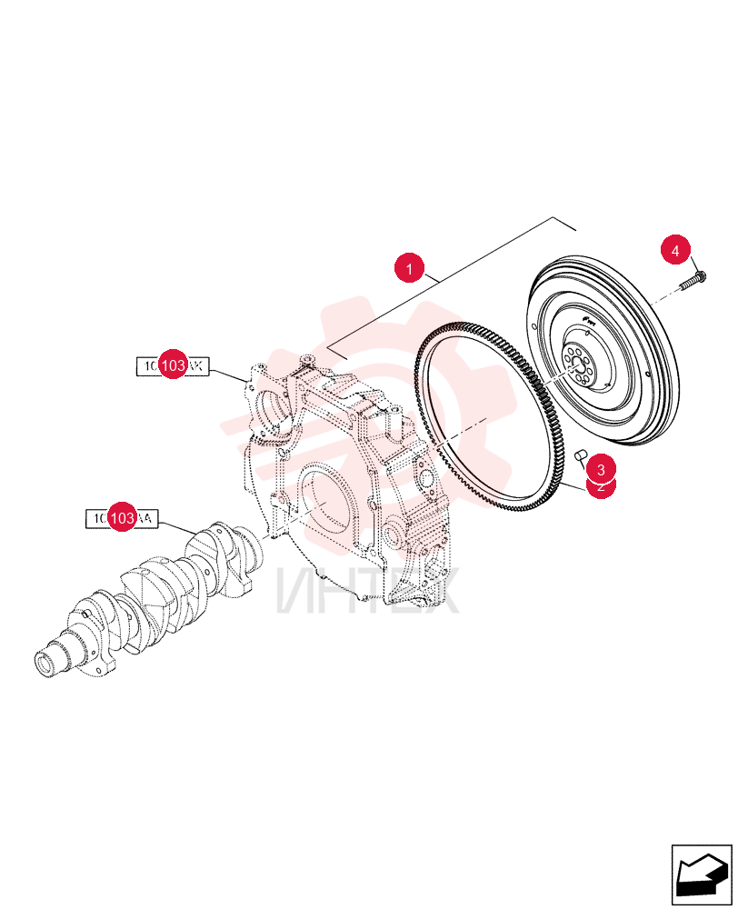 ENGINE FLYWHEEL