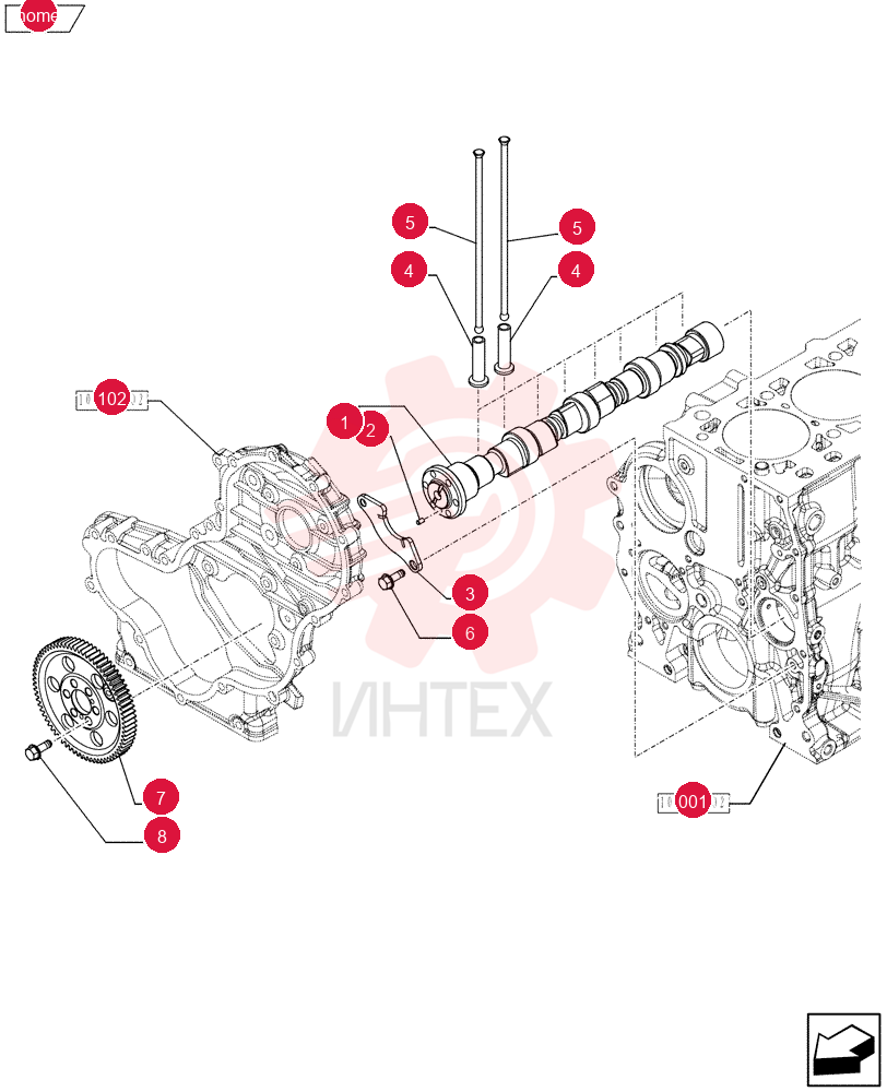 CAMSHAFT 504272265