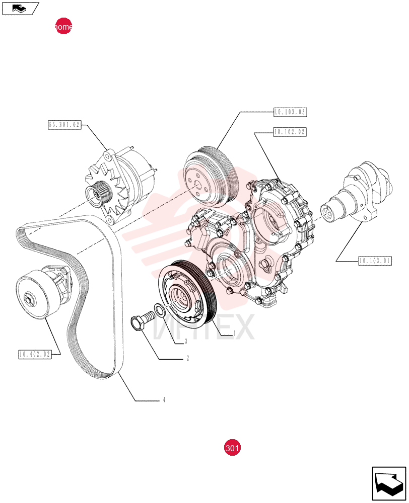 PULLEY 504273736