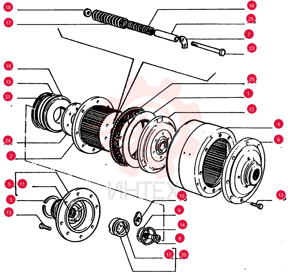 CLUTCH DRIVING PLATE