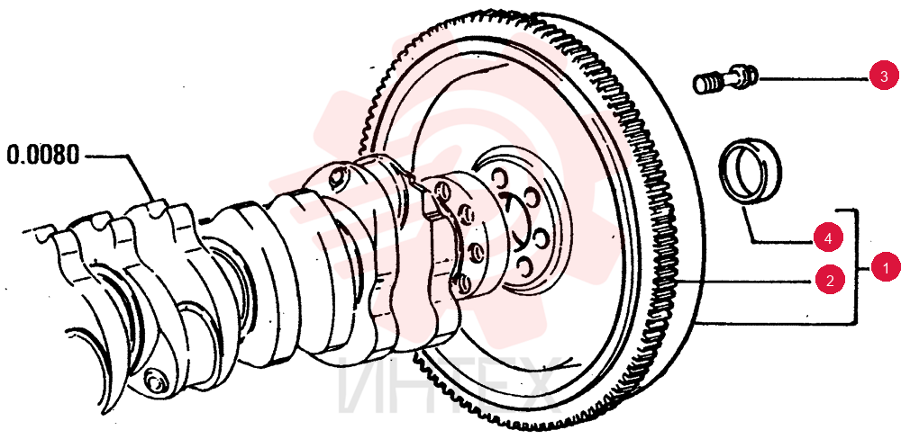 ENGINE FLYWHEEL