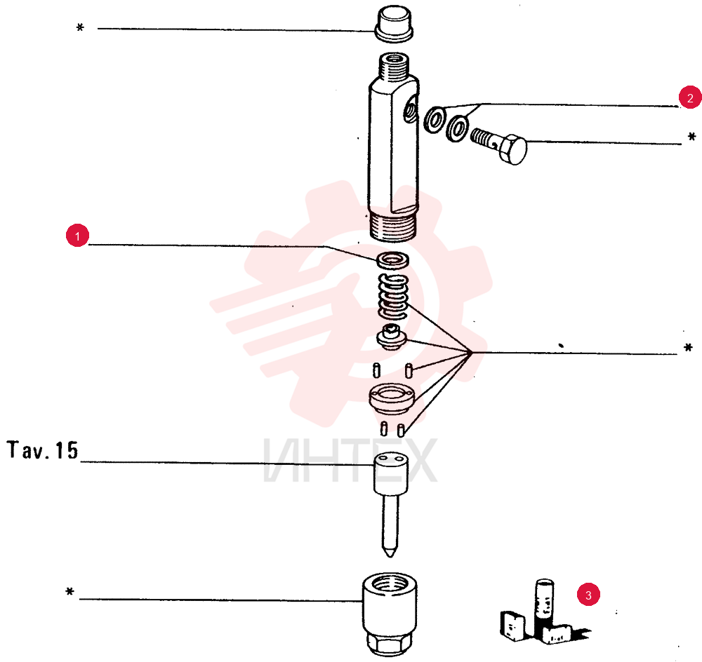KIT-NOZZLE SETTING SHIMS