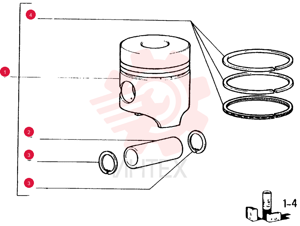 PISTON ASSY