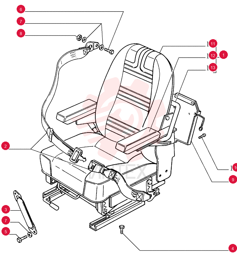 DRIVER SEAT 79094498