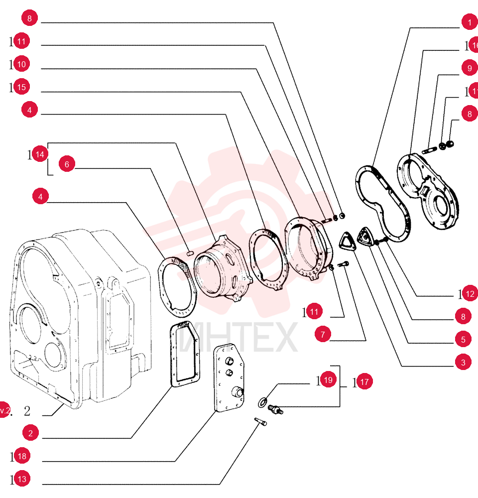 GASKET,0.8mm Thk 76028085