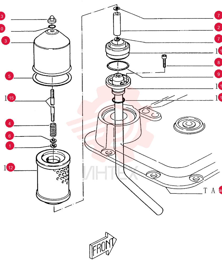 OIL SEAL,9mm ID x 18mm OD x 3mm Thk