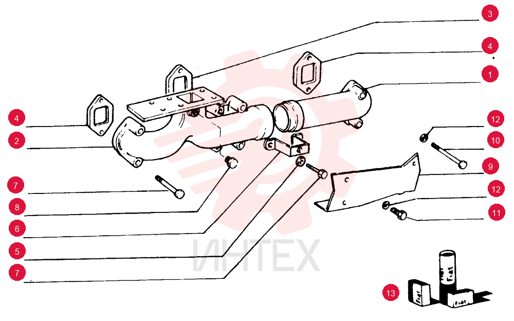 EXHAUST MANIFOLD 4798423