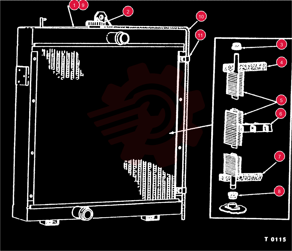 RADIATOR 73156690
