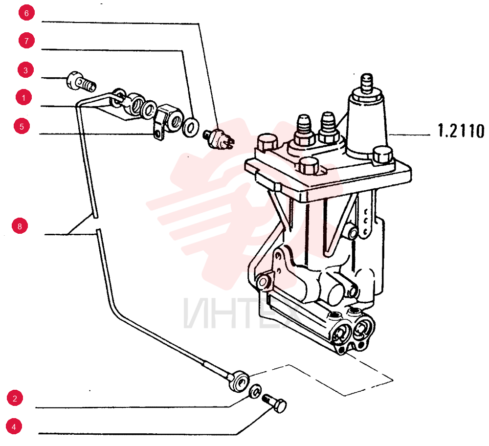 SEALING WASHER,8.2mm ID x 14mm OD x 1mm Thk