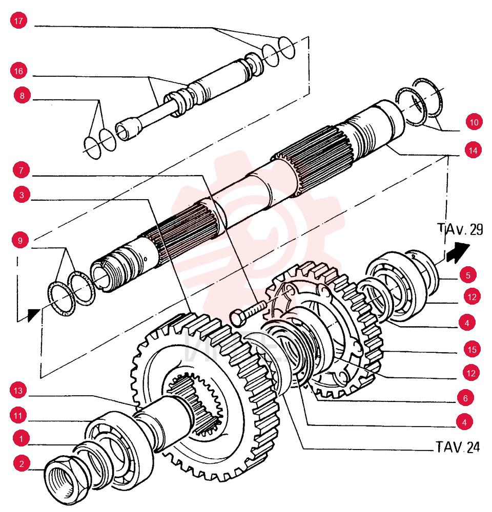 THRUST PLATE 581371 (2)