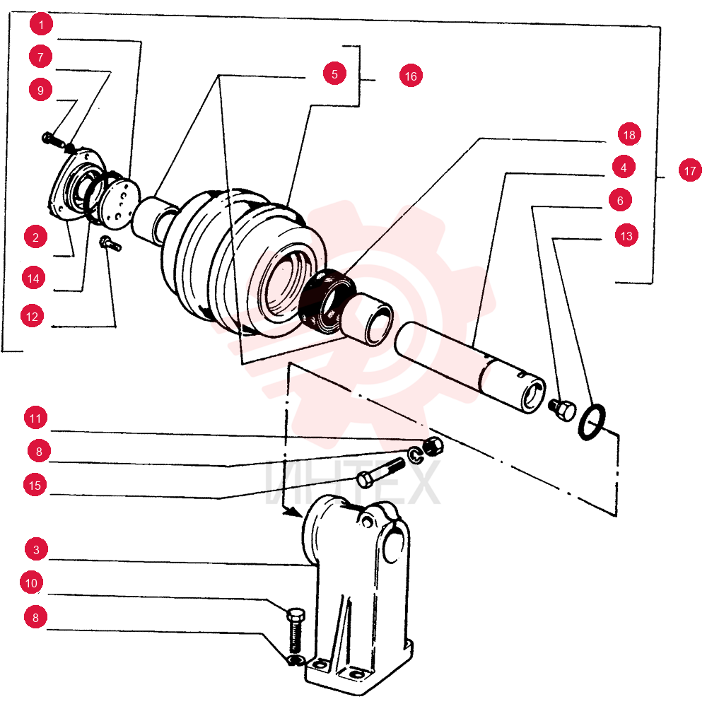THRUST PLATE 587003