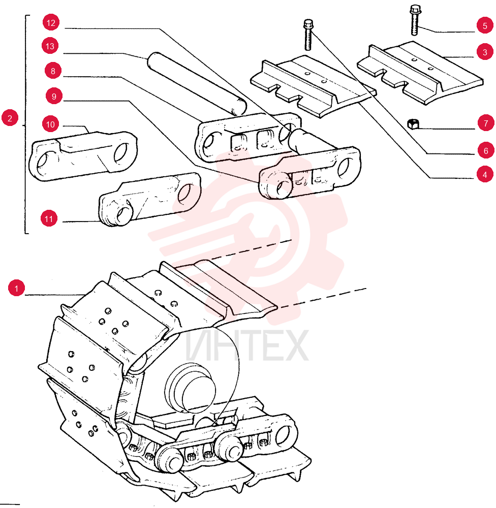 TRACK ASSY 79073926
