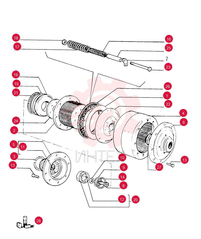 CLUTCH DRIVING PLATE