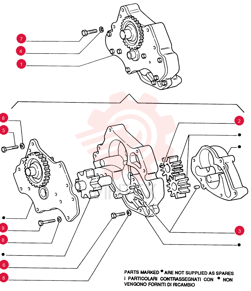 ENGINE OIL PUMP 98414249