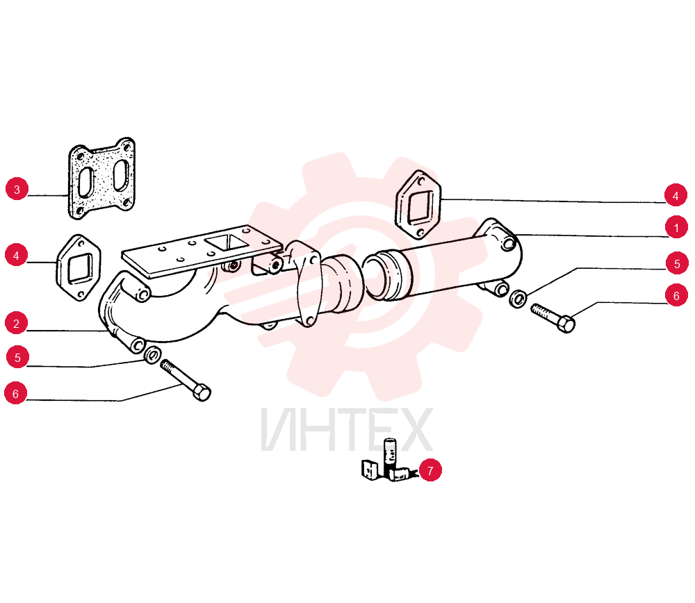 EXHAUST MANIFOLD 98414447