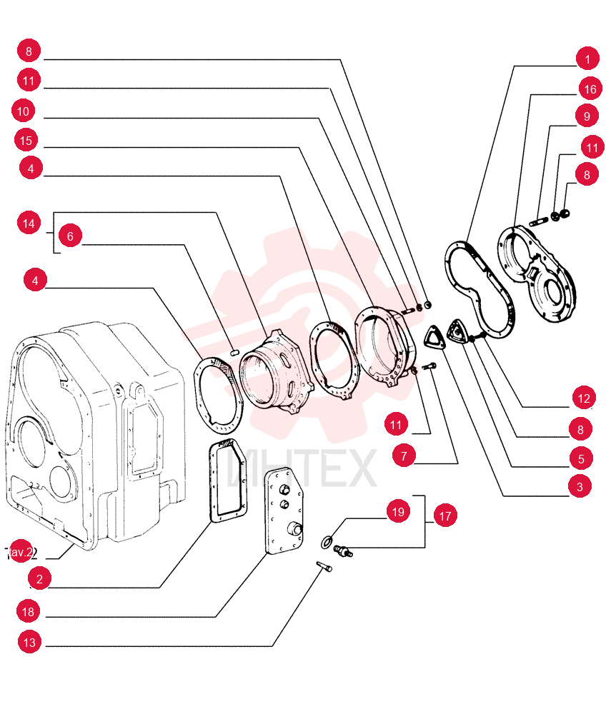 GASKET,0.8mm Thk 76028085