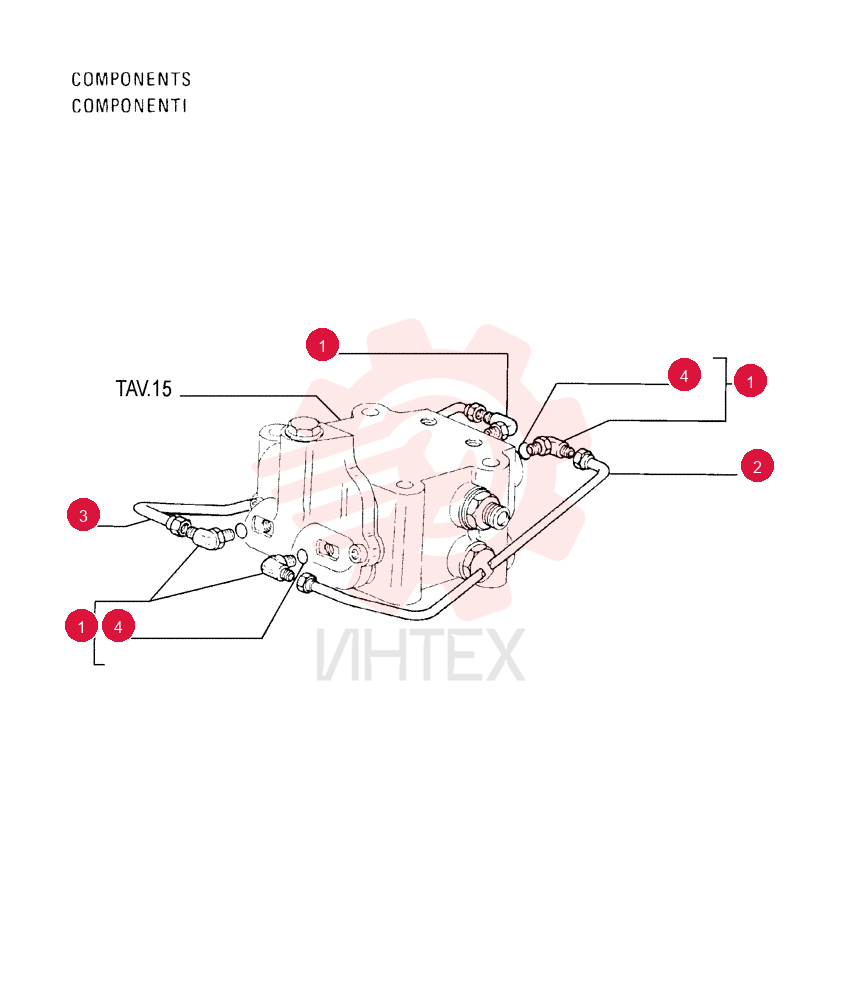 HYD CONNECTOR 79054398