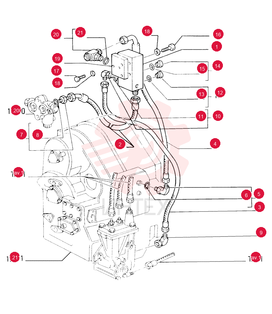 HYDRAULIC VALVE 79109281